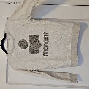 Isabel Marant Sportive Grey Sweatshirt